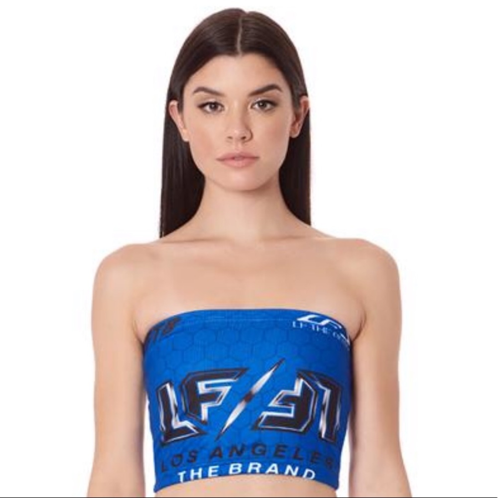 LF Blue Tube Top